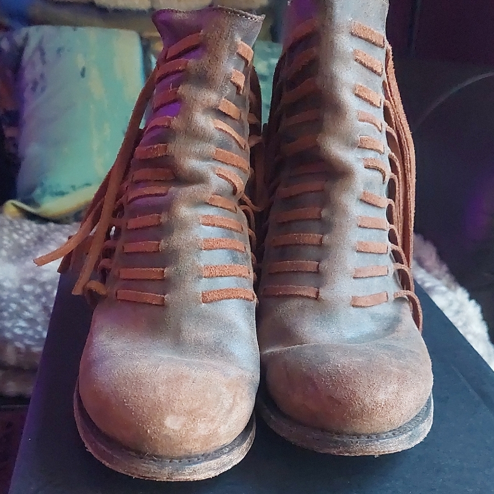 Corral Fringe Brown Women's Boots